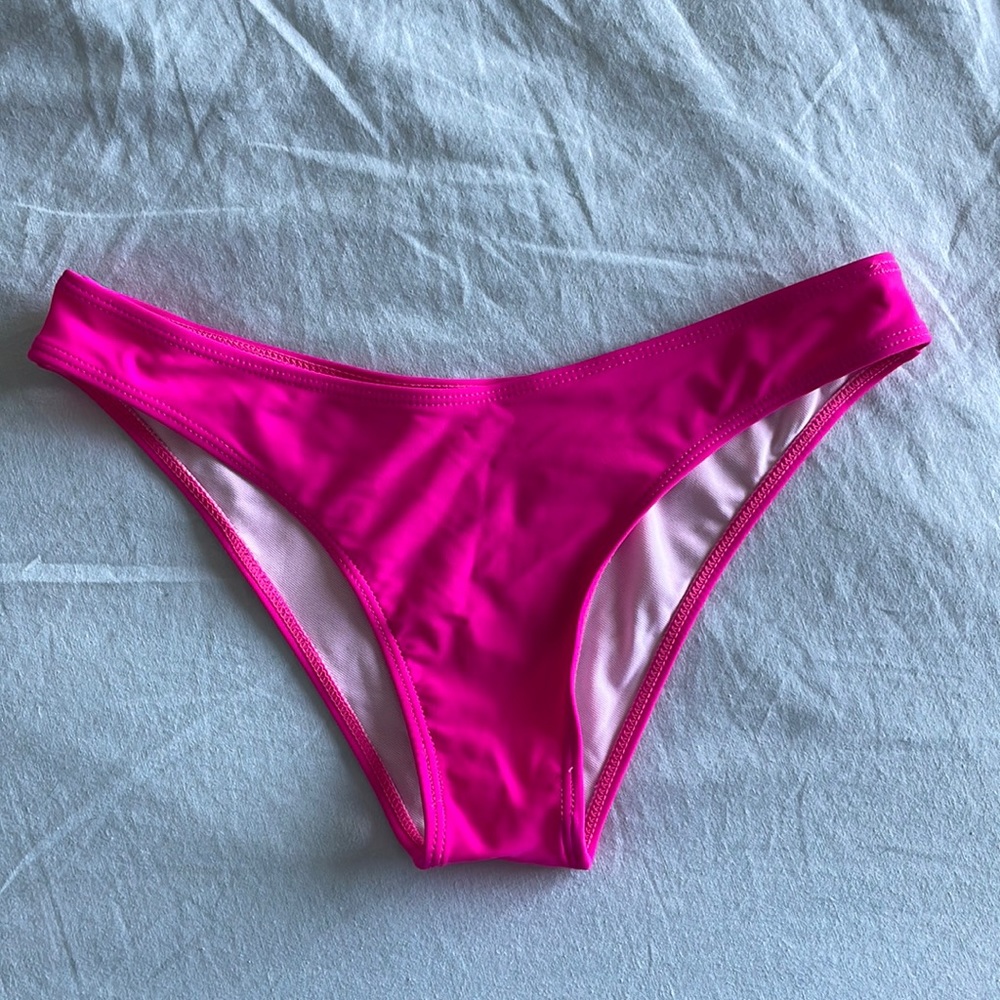 Hot pink bikini bottom